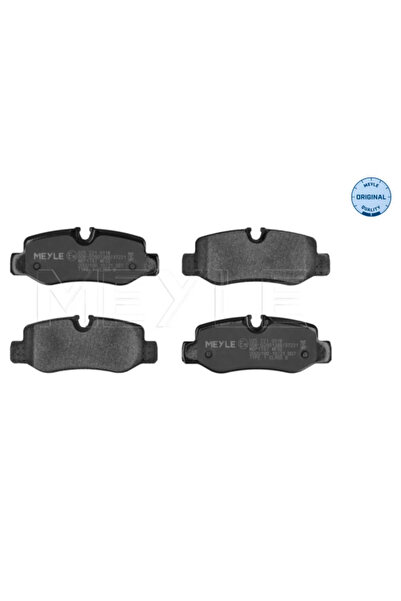 MEYLE Комплект спирачни накладки за дискови спирачки заден мост Mercedes-Benz...