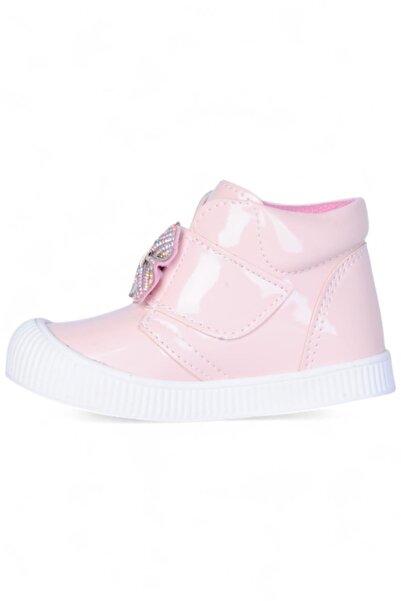 Ayakcenter Herbebe 015 Rugan Pudra Kız Çocuk Bot