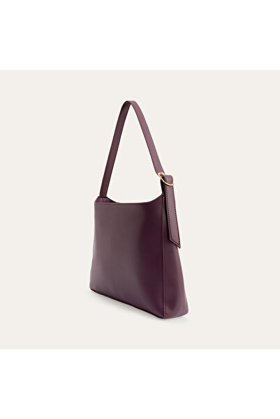 Mudo Leather Look Shoulder Bag