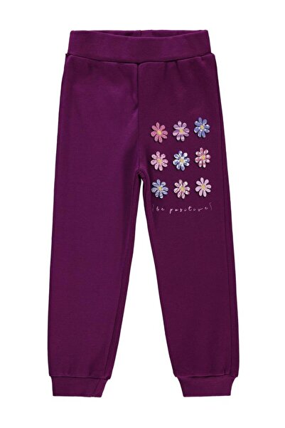 Civil Girls بنطال رياضي بناتي 2-5 سنوات أرجواني