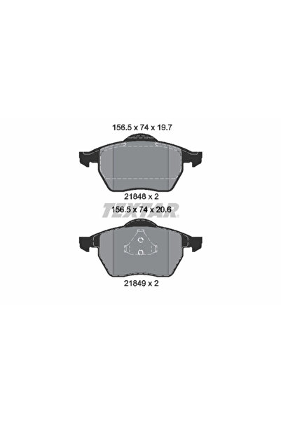 Krieger Set Placute Frana Frana Disc Ford Galaxy 1/Galaxy Model 1 Van Seat Al...