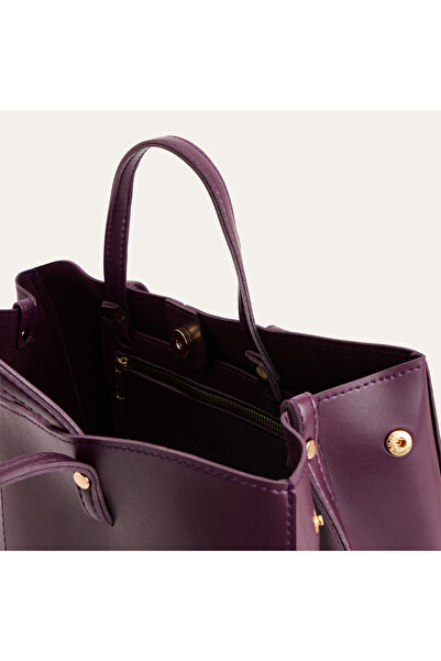 Mudo Leather Look Shoulder Bag