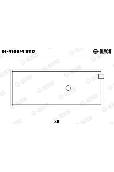 GLYCO Cuzineți Biela Citroen Berlingo / Berlingo First Microbus/C4 1