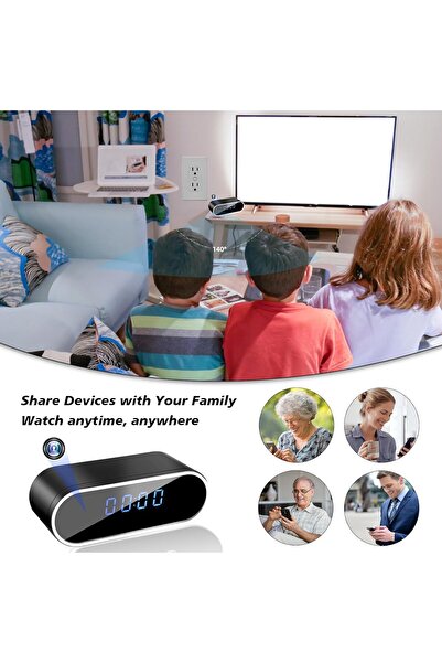 MHR Smart Watch Camera – WiFi HD 1080P Mini Wireless Camera with Night Vision