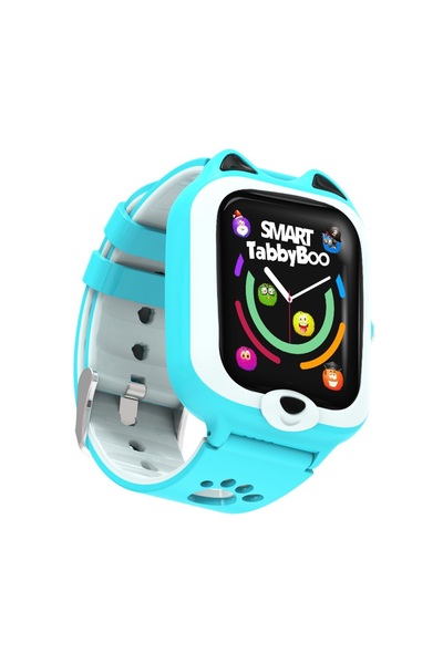 SMART TabbyBoo 4G Kitty GPS Smartwatch for Kids, 1.4 inch, Blue