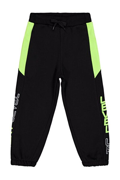 Civil Boys Pantaloni de trening imprimați Next Level pentru 6-9 ani - Negru 7...