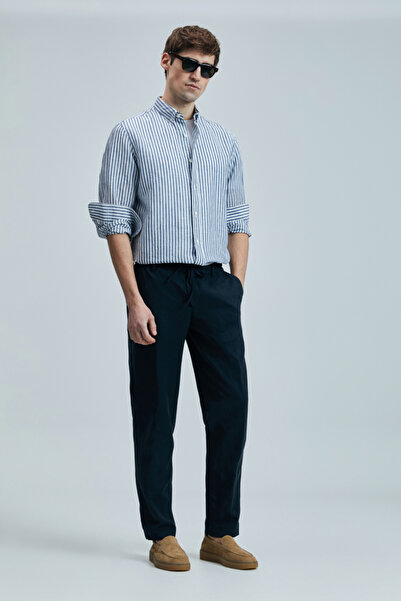 Lufian Pantaloni din pânză pentru bărbați Bert 111190352