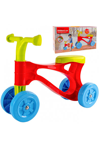 MalPlay Vehicul de echilibru fara pedale cu 4 roti multicolor de la 18 luni