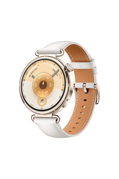 Huawei Watch GT 6 2025 | 41mm | White Composite Leather Strap | AMOLED Display