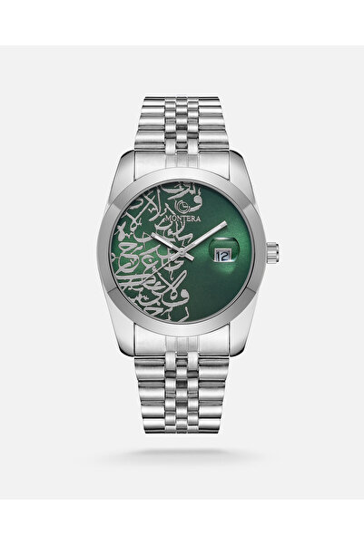 Montera ساعة رجالية بزخرفة عربية مونتيرا