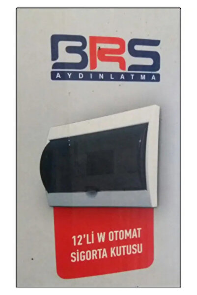 Brs 12'li Sıva Altı Sigorta Otomat Kutusu