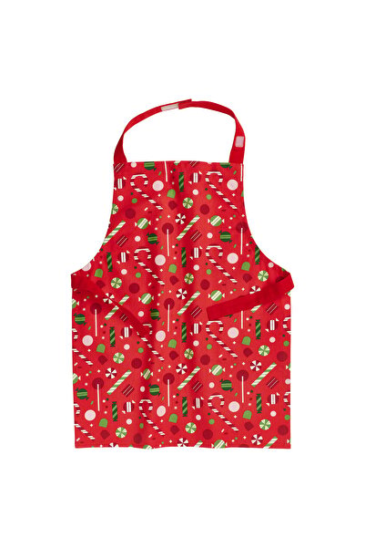 IKEA VINTERFINT Children's apron, candy red, 4-7