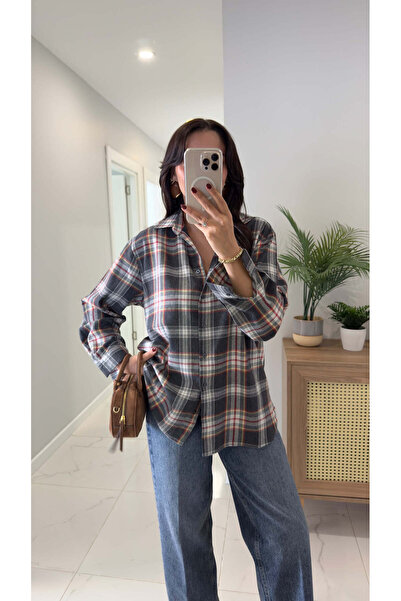 BİRCANÇİL Cămașă Yuga Antracit Bej pentru păduretari