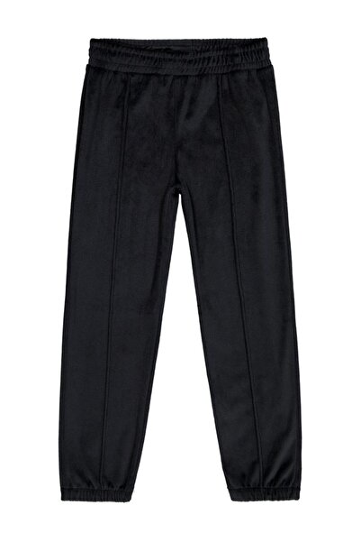 Civil Girls 6-9 Yaş Eşofman Altı - Siyah 9-10 Yaş