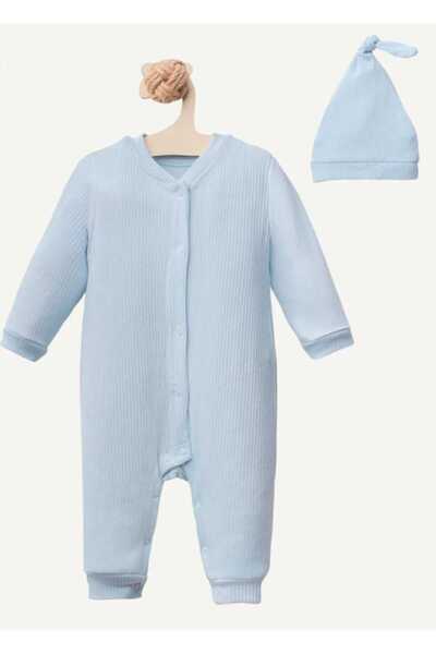 Latelier Midumi Baby, Blue, 48% Cotton 48% Modal 4% Lycra, Front Snap Fastene...