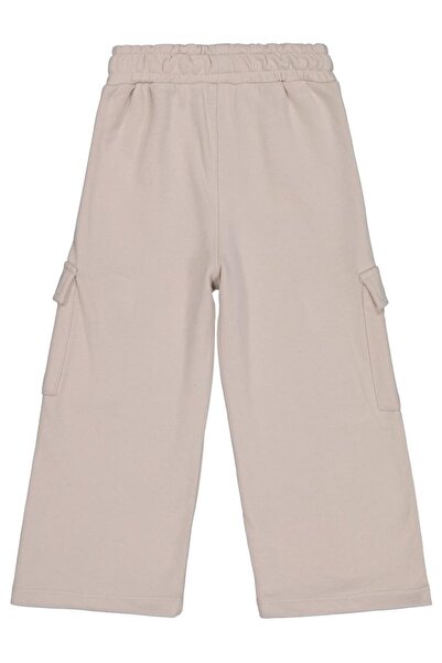 Civil Girls Cargo Pocket Pack of 2-5 Year Old Sweatpants - Gray5-6 Years Old