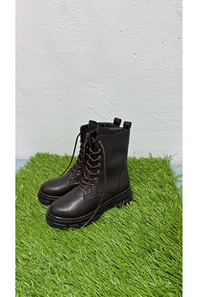 SUSE SHOES Acı Kahve Termo ( Kaymaz ) Taban İçi Peluşlu Postaş Bot