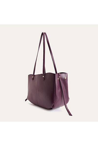 Mudo Leather Look Shoulder Bag
