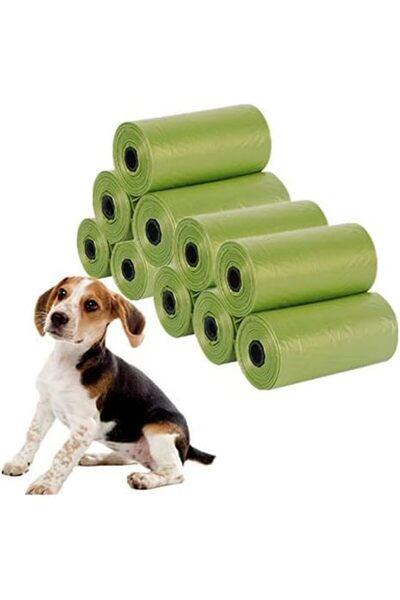 Arabest Dog Poop Bags 100% Biodegradable, Compostable Dog Poop Bags (BIO, Bag...