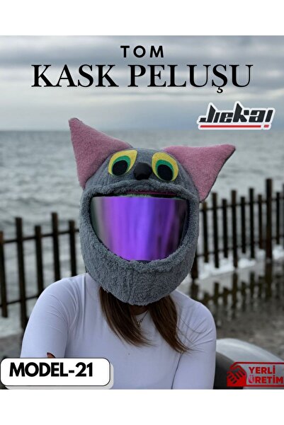 JİEKAİ MODEL-21 KASK PELUŞU-KILIFI TEK EBAT TOM