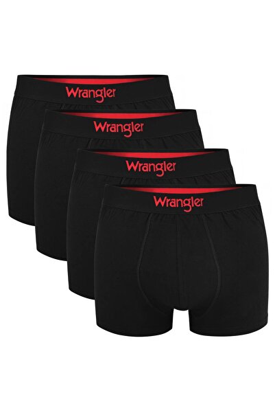 WRANGLER Men’s Boxer Shorts, Cotton, Set of 4