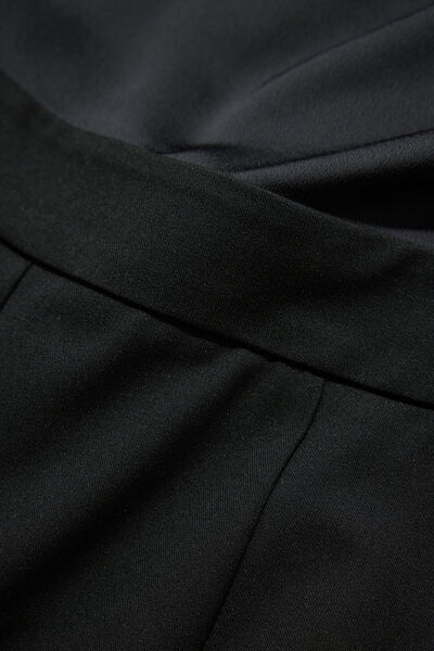 W Collection Black Sleeveless Long Jumpsuit