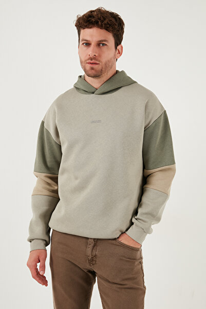 Buratti Βαμβακερό χαλαρή εφαρμογή με κουκούλα Μαλακό με χνούδι εσωτερικά Sh επένδυση fleece Πακέτο 2 τεμαχίων Sweat Men SWEAT 59052