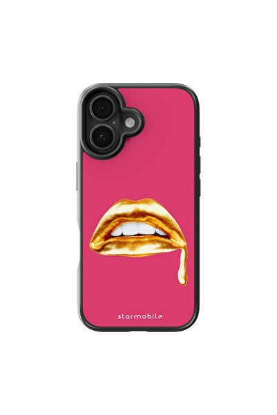 StarMobile Carcasă Apple iPhone Impact Ultra Golden Lips - iPhone 17