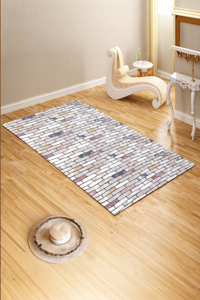 Sofline غطاء سجاد مطاطي غير قابل للانزلاق 6 متر مربع - قابل للغسل بدون إسفنج ...