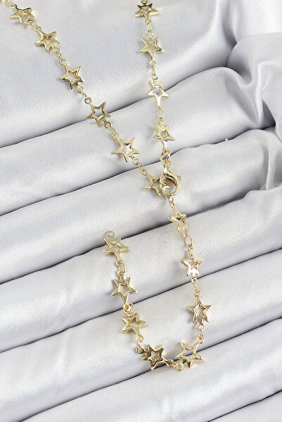 Skygo Brass Gold Color Starry Women's Y Necklace - Tj-Bko10301