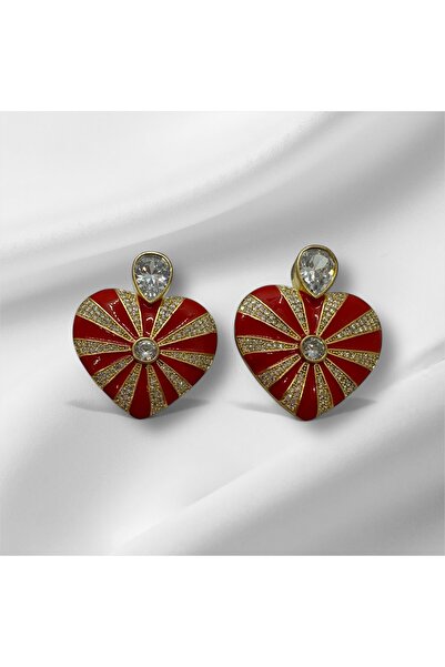 ESİN ÇETİN JEWELRY HEART 2 KÜPE