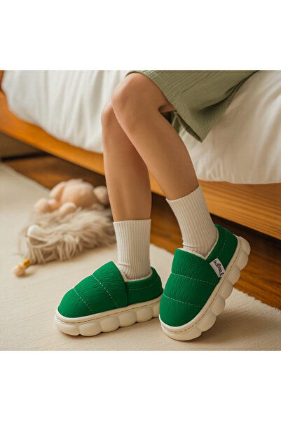 OEM Papuci de casa pufosi si caldurosi, pentru copii, A611.612