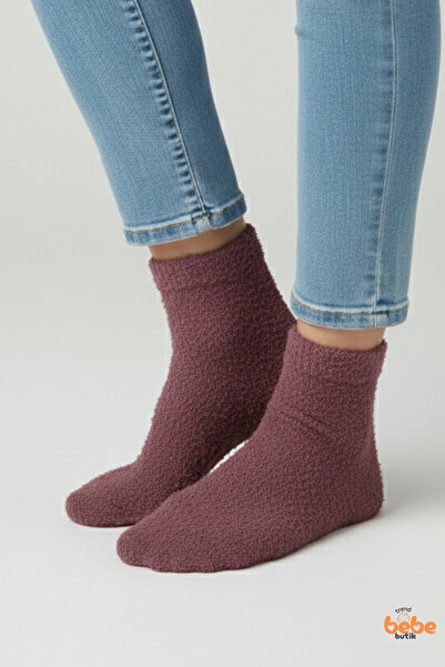 Trend Bebe Butik جوارب صوفية نسائية شتوية سميكة ودافئة، نسيج ناعم فاخر، جوارب...