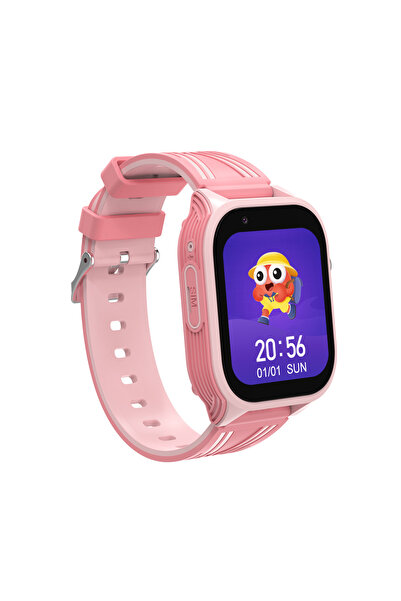 SMART TabbyBoo GPS smartwatch for kids MAX, 4G, large screen 1.83 inch Pink,