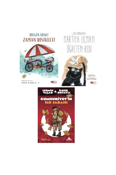 Kronik Kitap zaman bisikleti + martiya ucmayi ogreten kedi + cumhuriyetin ilk...