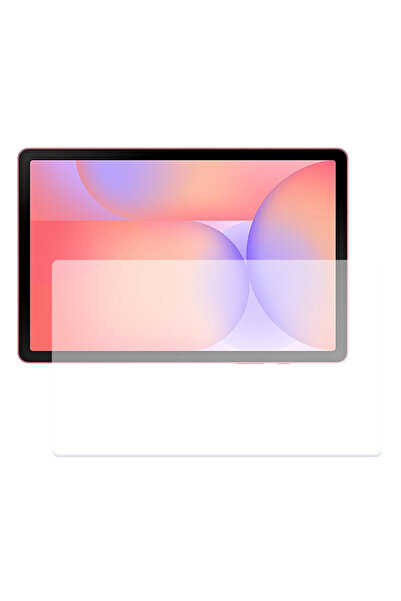 Microcase Samsung S10 Lite 10.9 inch Tablet ile Uyumlu Tempered Glass Cam Kor...