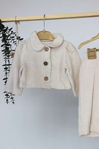 genybaby Baby Girl Buttoned Set 2-Piece Combination |   Autumn-Winter Collection |   3-18 Months