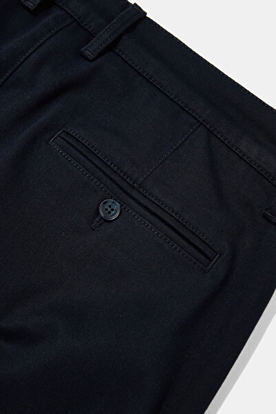 W Collection Dark Blue Pipe Leg Sports Pants