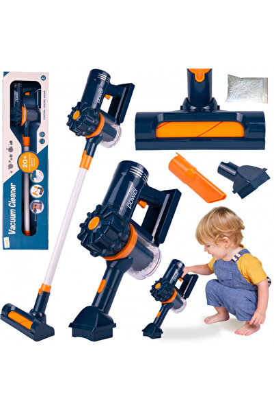 MalPlay Aspirator vertical pentru copii cu efecte sonore Max Power, 3 duze in...