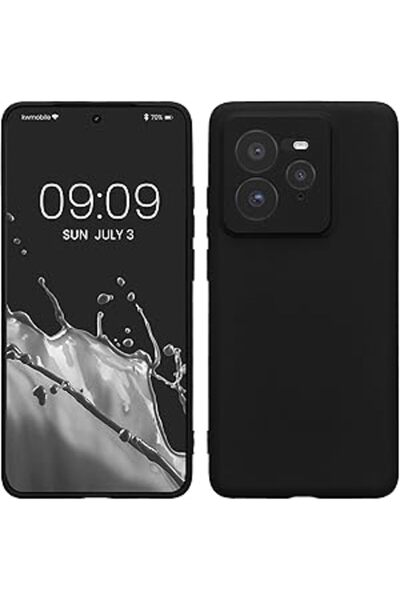 bestcase Θήκη Husa TPU εξαιρετικά λεπτή 0.8mm για Realme GT 7 Pro, μαύρη