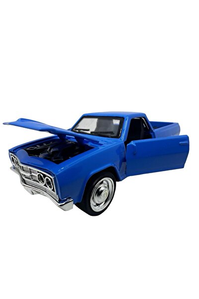 JPT Κλασικό μπλε μοντέλο Pick-Up 1:32 Die-Cast με φώτα