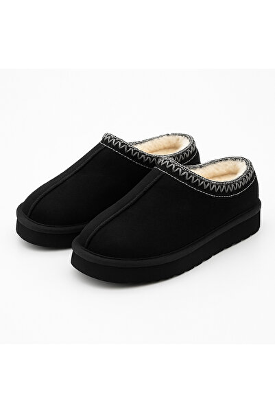 Nice For You Γούνινες Παντόφλες Σαμπό Σαμπό – Μαλακές Ταν Χειμερινές Γυναικείες Παντόφλες