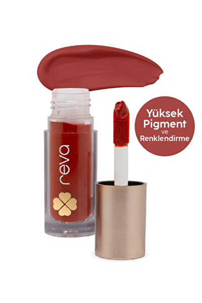 REVA Vegan & Temiz İçerikli Lip & Cheek Tint – 2’si 1 Arada Doğal Renk, Nem ve Işıltı