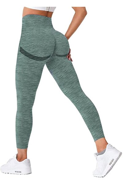 Margoun بنطلون يوغا نسائي عالي الخصر للتحكم في البطن ورفع المؤخرة بدون درزات