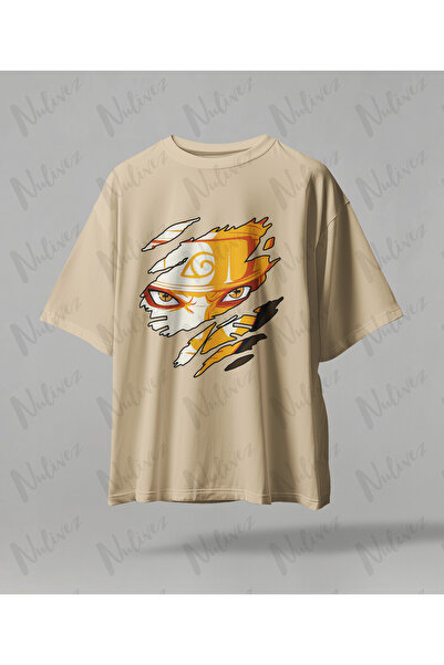 Nulivez تي شيرت أنيمي ناروتو تصميم مطبوع عالي الجودة للجنسين قصة فضفاضة
