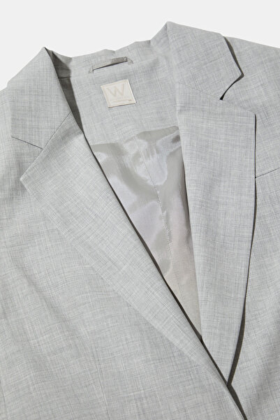 W Collection Gray Melange Jacket