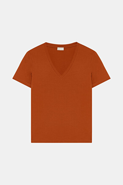W Collection Tile V-Neck T-Shirt