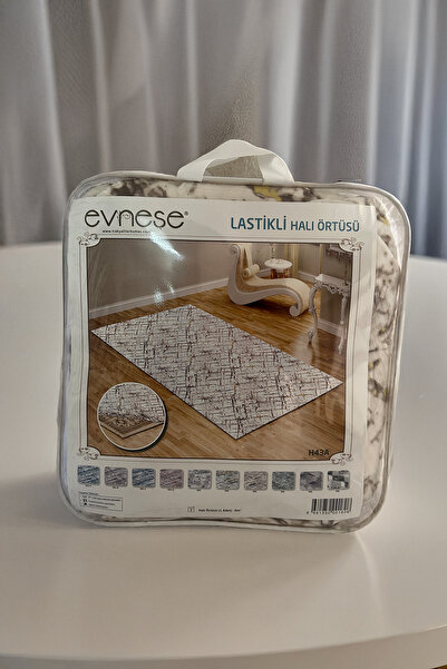 Sofline Μοντέρνο ελαστικό κάλυμμα χαλιού 6m2, βελούδινη εμφάνιση, αντιολισθητική βάση