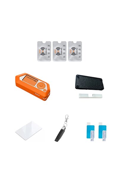 UnderShop Flipper Zero Accessory Set: Silicone Case, Wi‑Fi Board Case, 2 Screen Protectors, 433MHz Remote