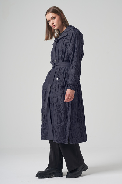 Ceremony Star Cap Jacket with Snap Detail on the Sides 6806 Navy Blue